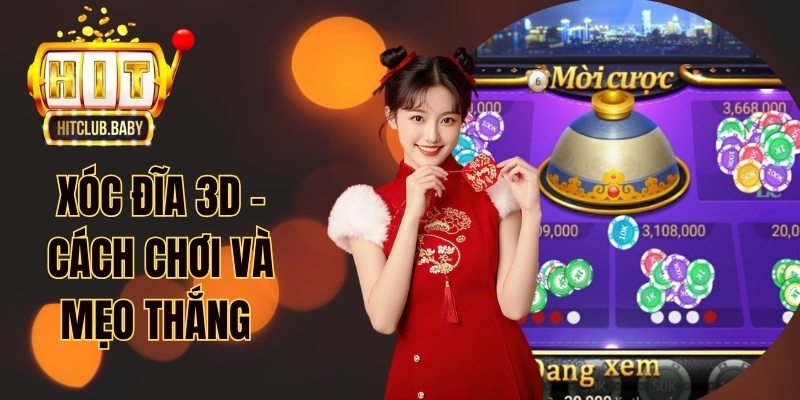 Xóc đĩa 3D
